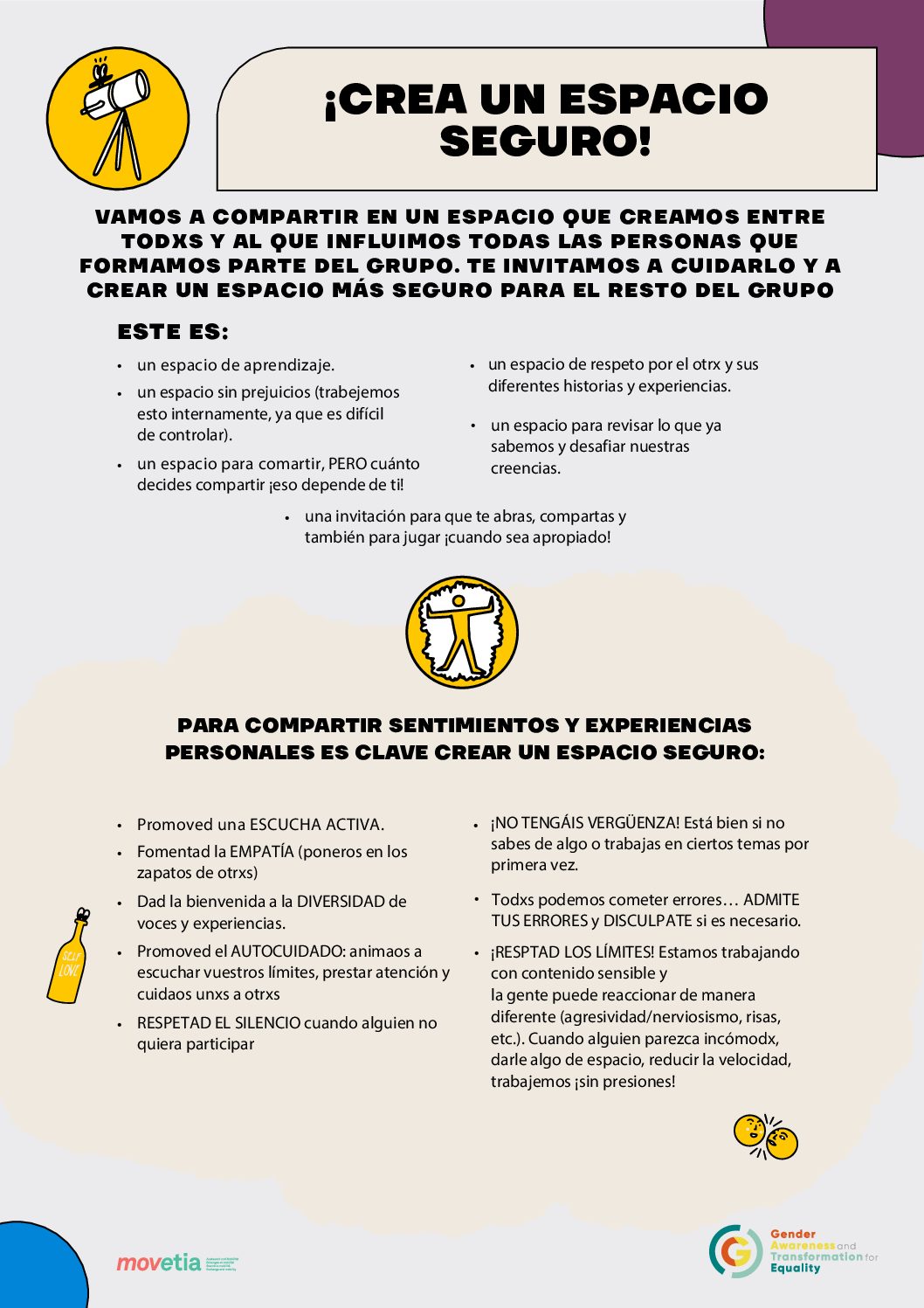 Infografía: Espacio seguro [es]