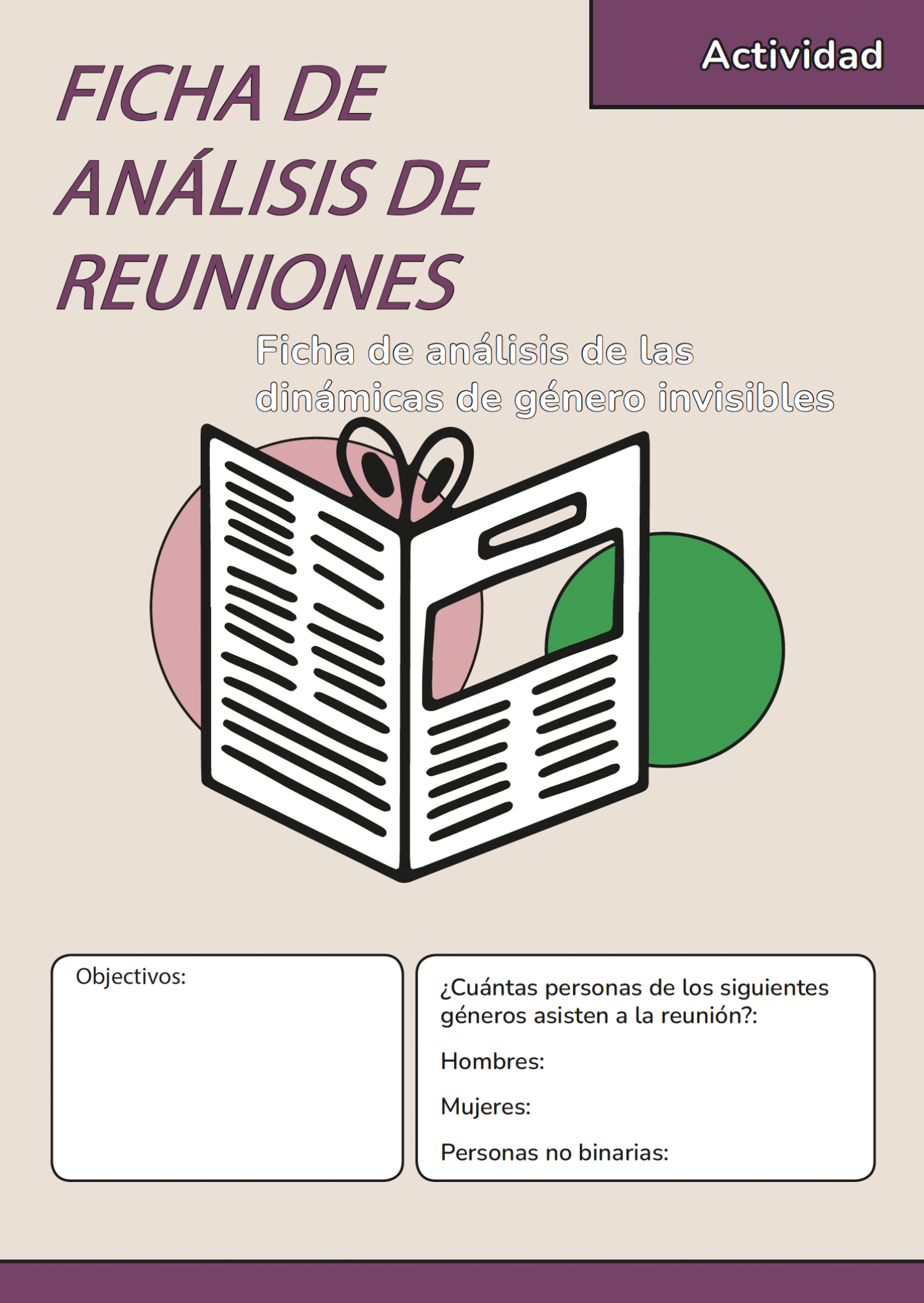 Actividad: Ficha de análisis de reuniones  [es]