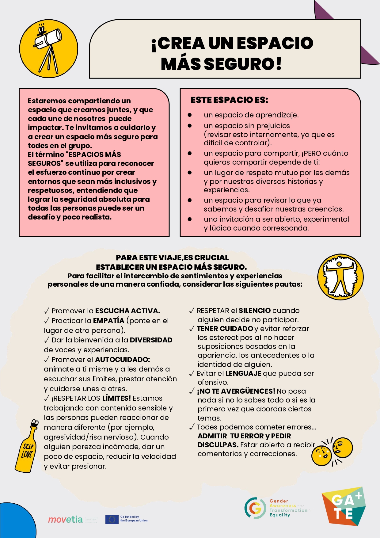 Infografía: Crea Un Espacio Más Seguro [es]